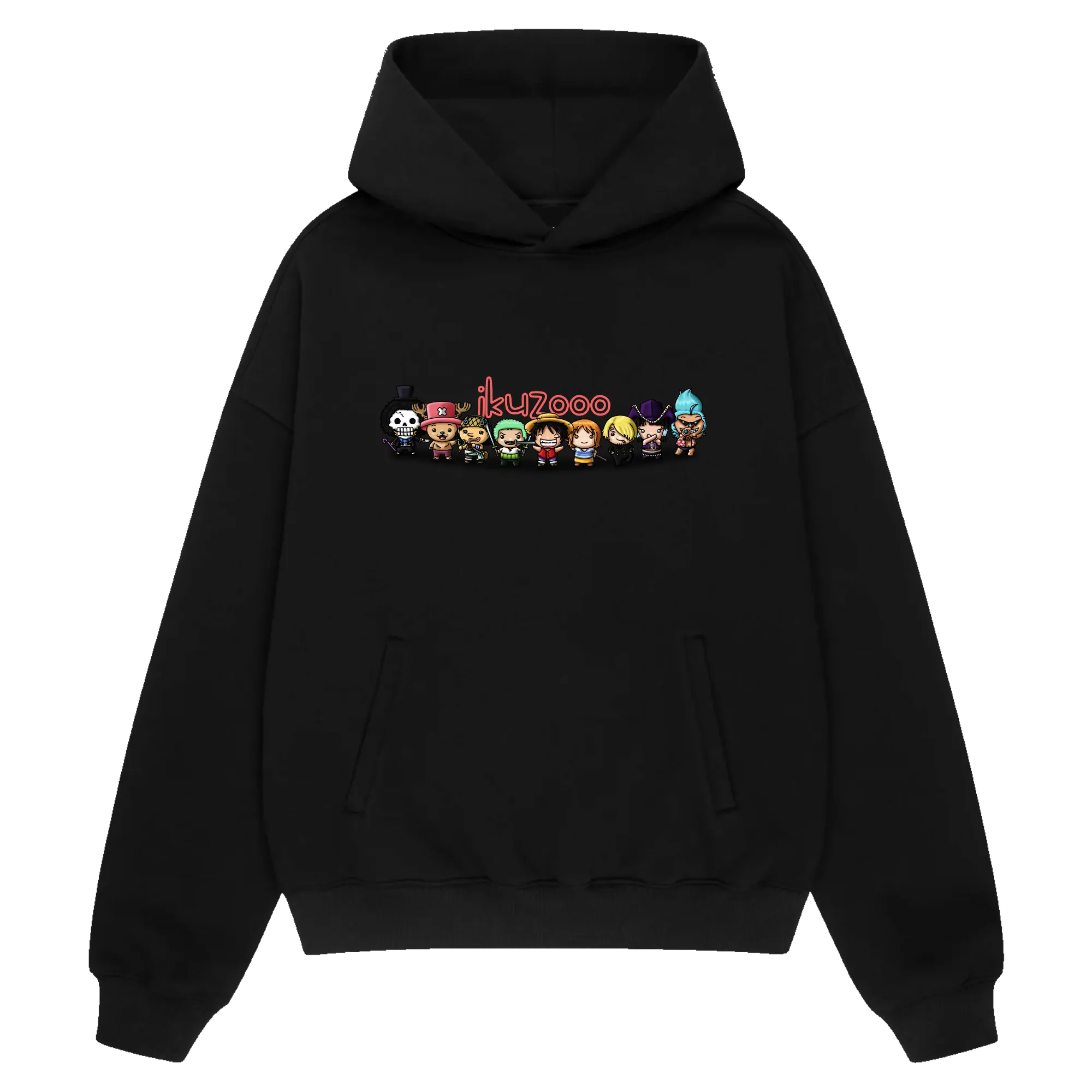 CHIBI STRAWHATS X PREMIUM HOODIE