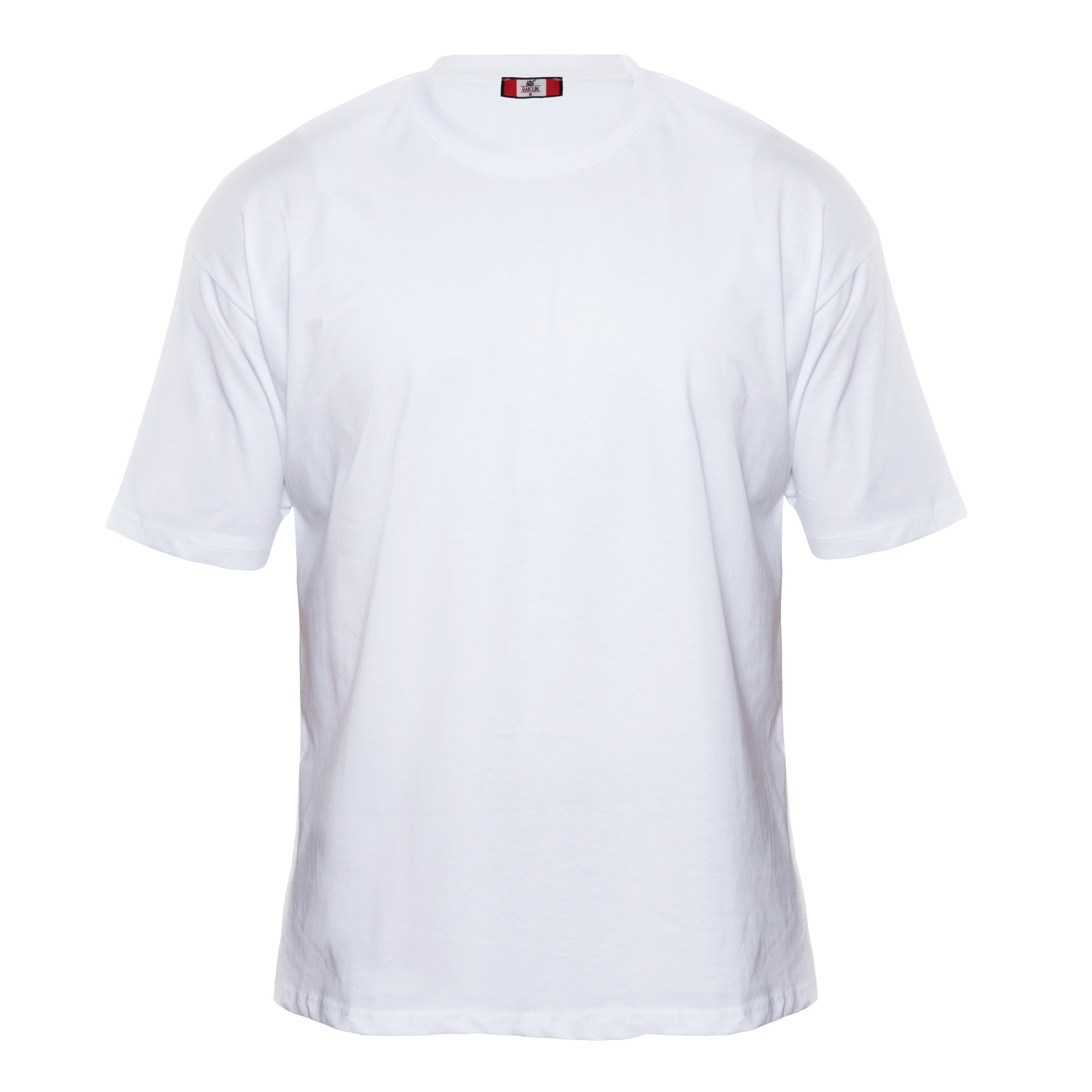 Rakun white basic T-Shirt