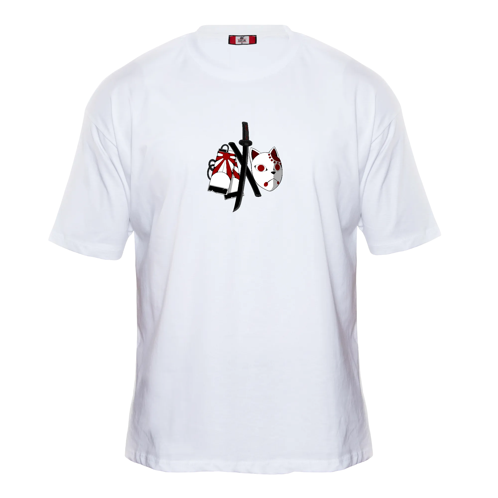 SUN BREATHING Premium Anime T-Shirt – Ecru – Front View – Streetwear by RAKUN
