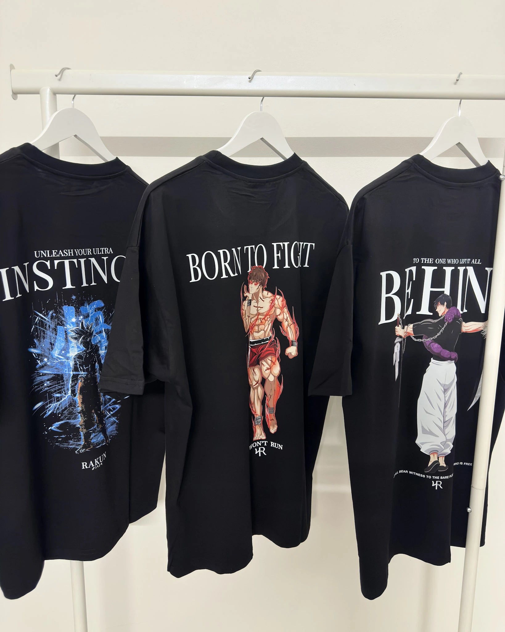 ANIME GYM BUNDLE – 3x PREMIUM T-SHIRTS