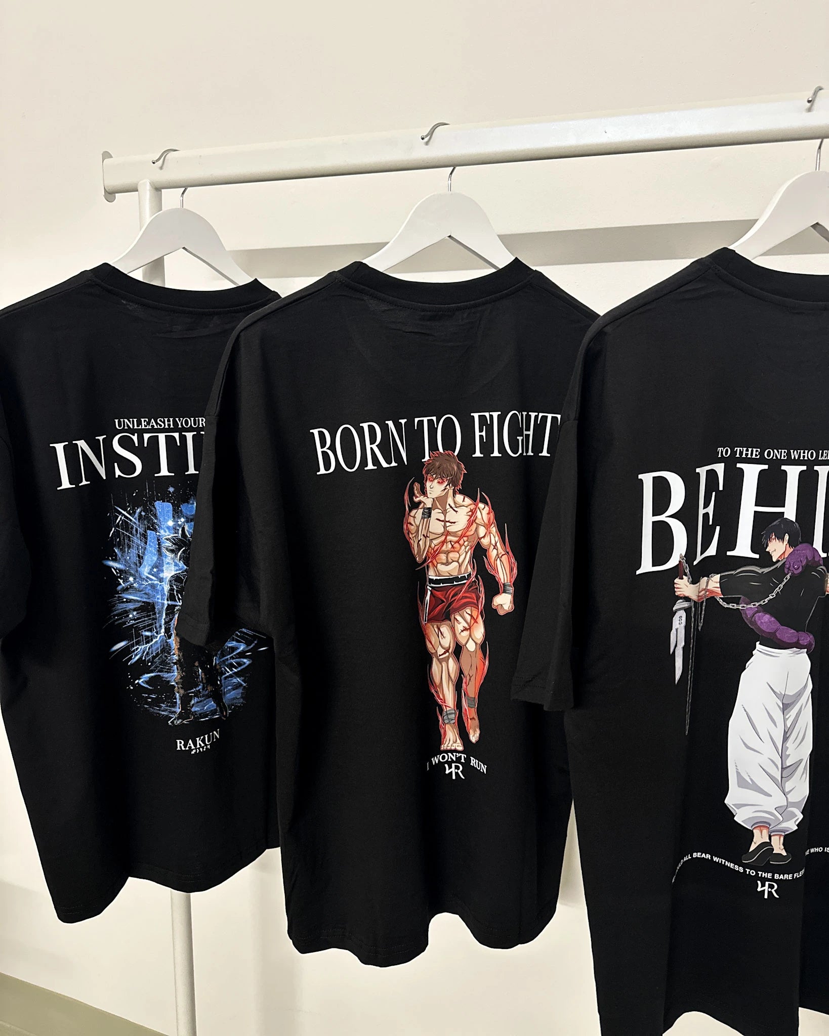 ANIME GYM BUNDLE – 3x PREMIUM T-SHIRTS